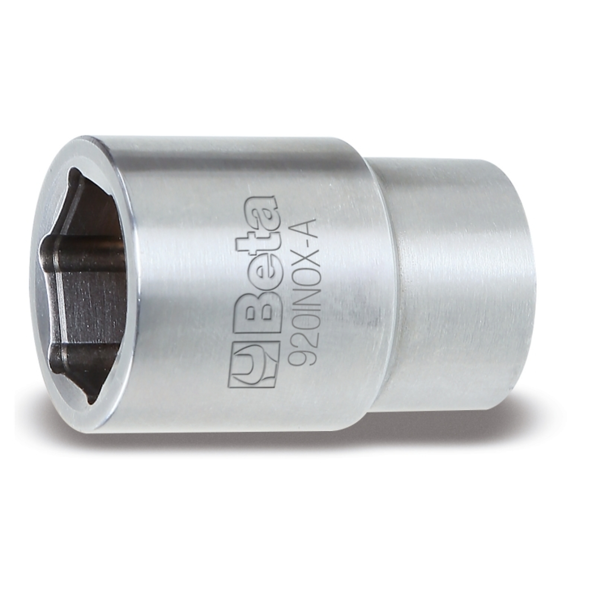 Beta Stainless Steel Hand Socket — 1/2in. Drive, 6-Point, 14mm Metric, Model# 920INOX-A 14